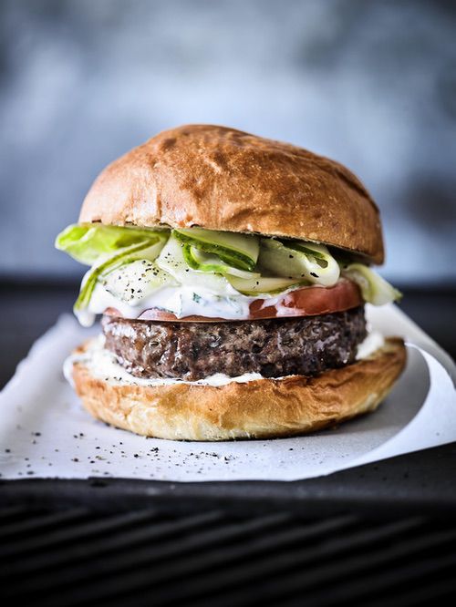 Lamb burgers